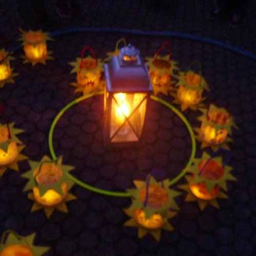 Bild mit Martinslaterne