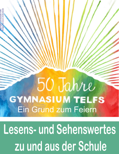 Bild mit Plakat vom 50 jährigen Jubileum